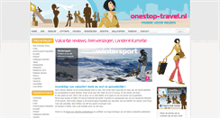 Desktop Screenshot of onestop-travel.nl